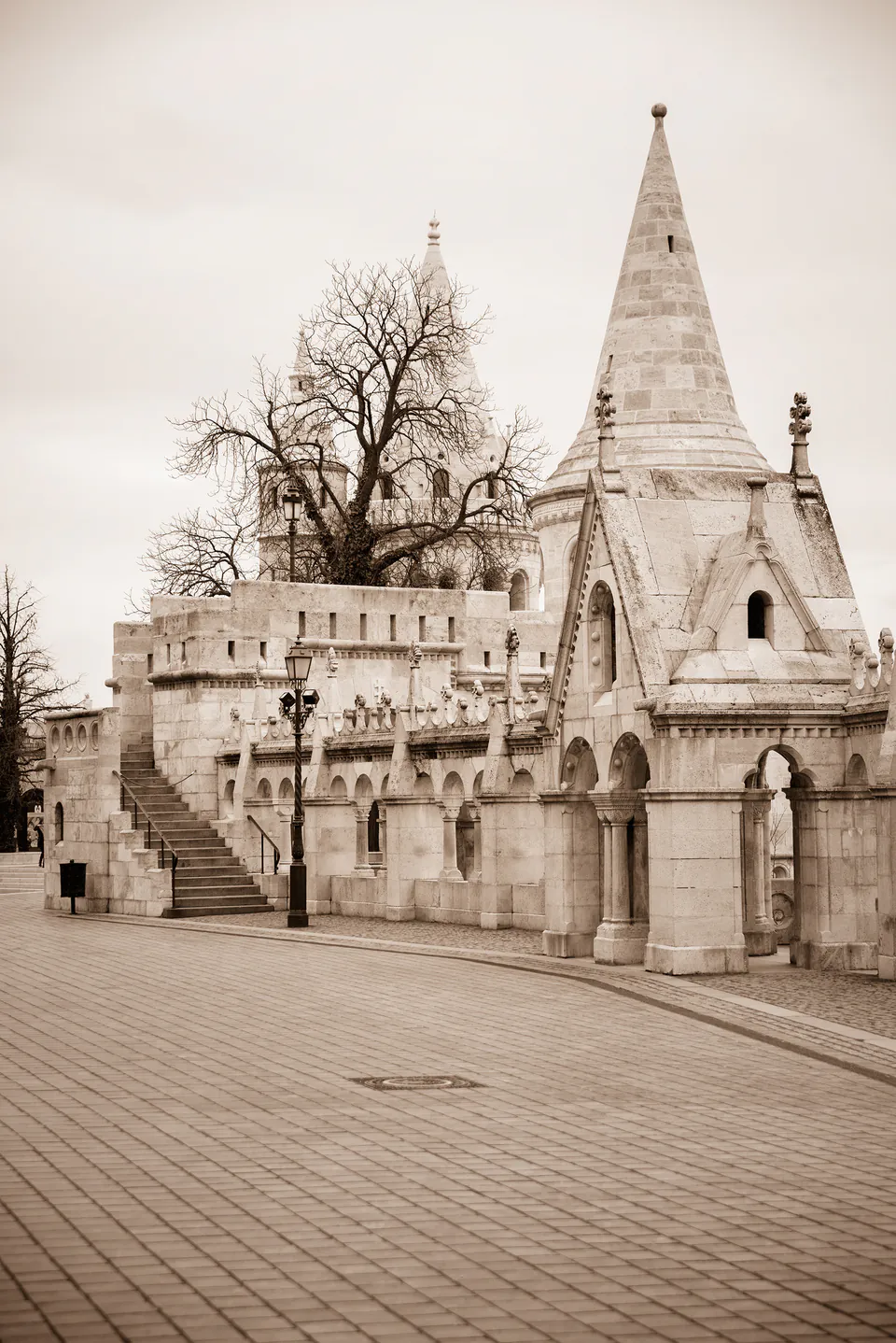 Fisherman's Bastion — historic view