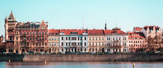 7 BEST VIEWS - PRAGUE eBIKE TOUR — The Lower City Corridors: Dvořákovo Nábřeží, Josefov, and Artistic Dissent