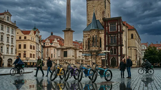 Prague E-Bike City Tour with A Local Guide