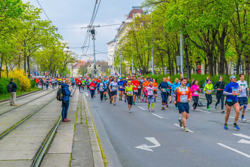 Marathon de Vienne — Le parcours et l'itinéraire