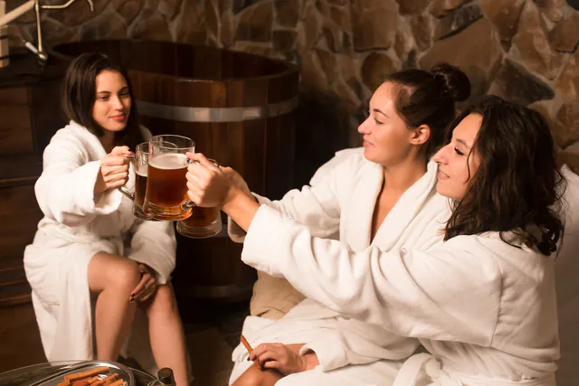 Budapest BeerSpa with Unlimited Beer and Optional Széchenyi Bath — The Experience
