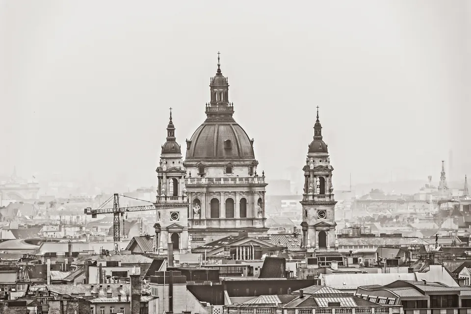 St. Stephen's Basilica — historic view