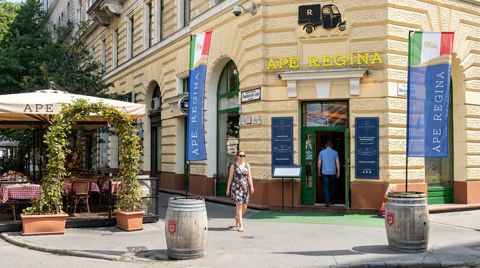 Ape Regina Italian Restaurant — The Menu Highlights