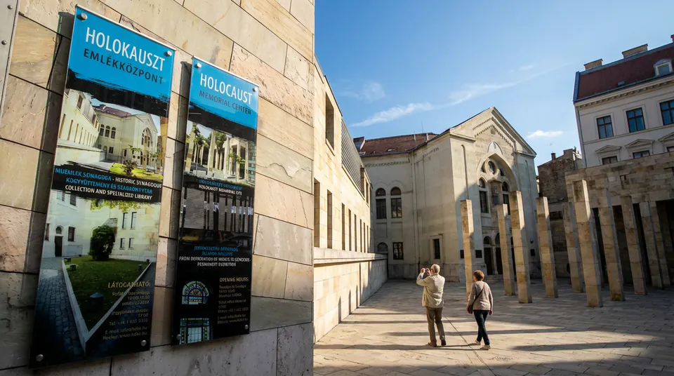 Holokauszt Emlékközpont — historic view