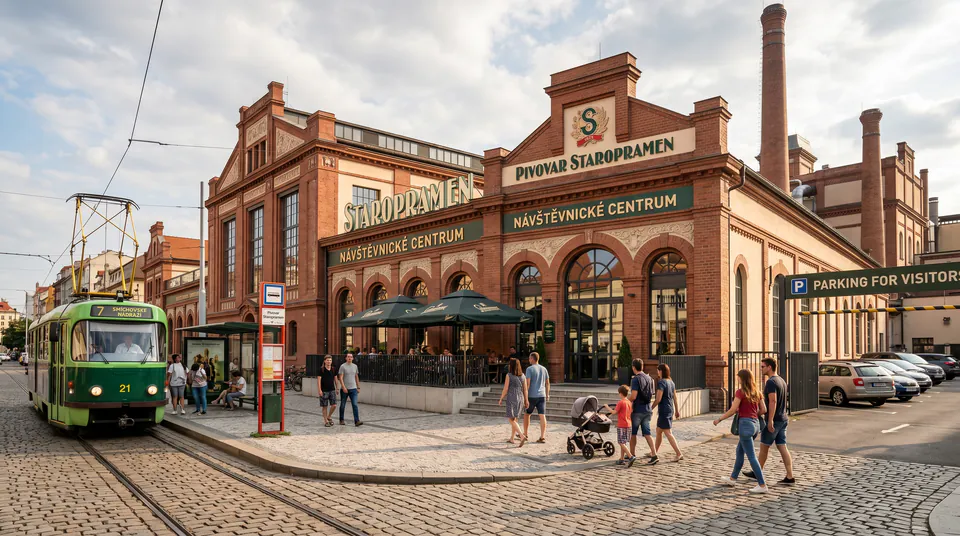 Návštěvnické centrum Staropramen — Comprehensive Logistical Guide: Transit, Parking, and Accessibility