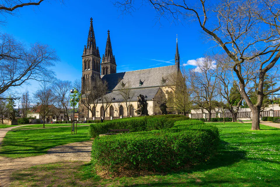 Vyšehrad Park — The Tapestry of Bohemian Mythology: Legends and Statues