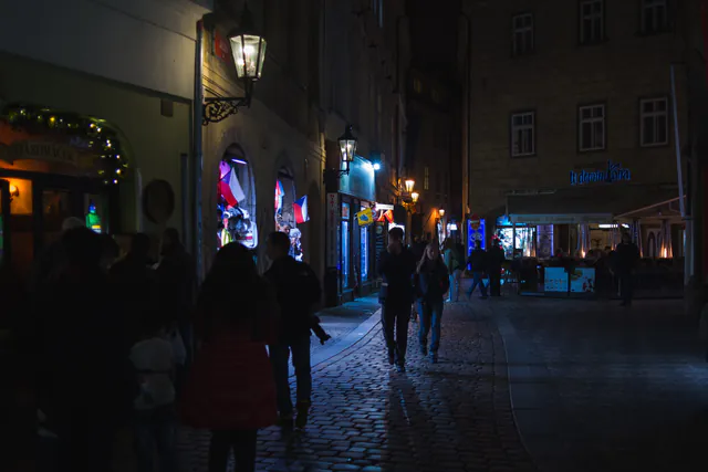 Walking Night Tour Ghost Stories and Legends of Prague's Old Town — Economic Parables and the Flaming Skeleton of Karlova Street