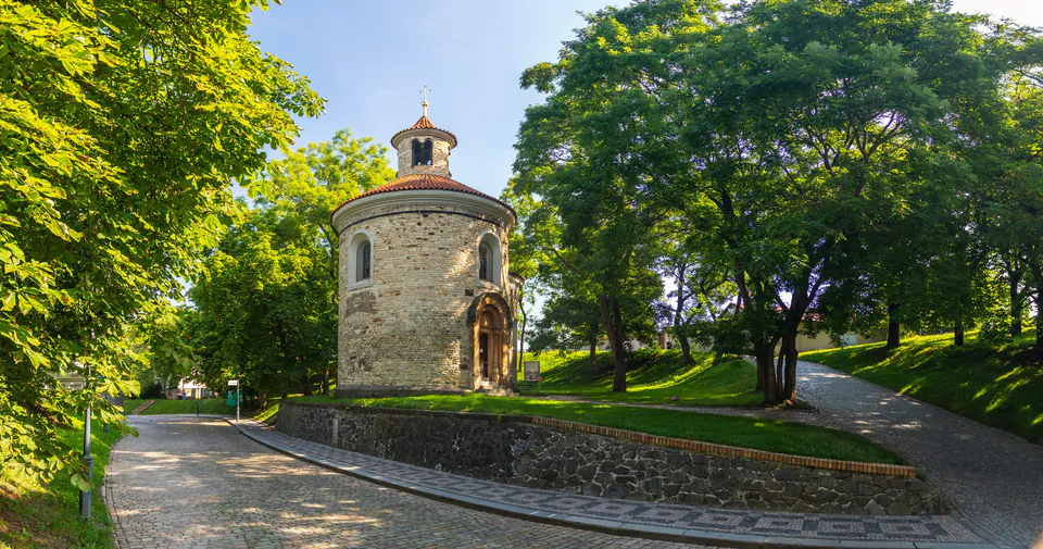 Vyšehrad Park — From Romanesque to Neo-Gothic
