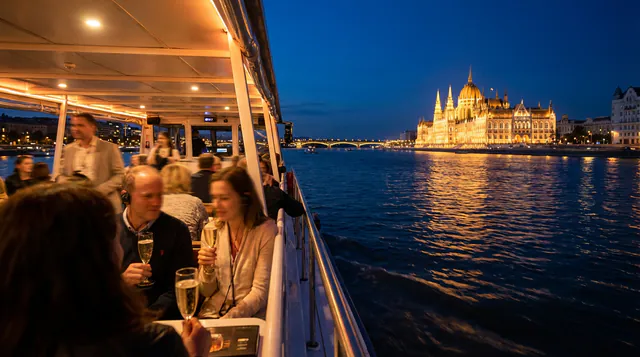 Budapest River Cruise with Tokaj Frizzante & Audio Guide gallery 1