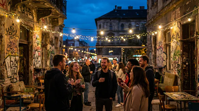 Budapest Original Ruin Pub Crawl Including 5 Shots — What to Expect