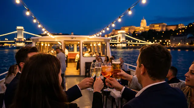 Budapest: Unlimited Prosecco, Beer & Aperol Spritz Cruise gallery 1
