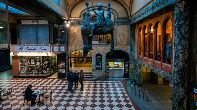 Václavské náměstí — The Labyrinth of Passages: Prague's Subterranean City