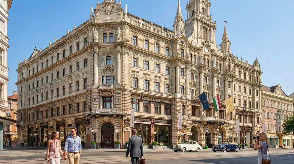 Anantara New York Palace Budapest Hotel — The Building & Heritage