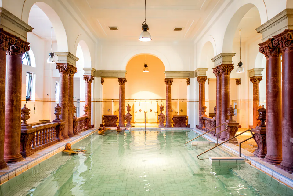 Interior of Széchenyi Thermal Bath