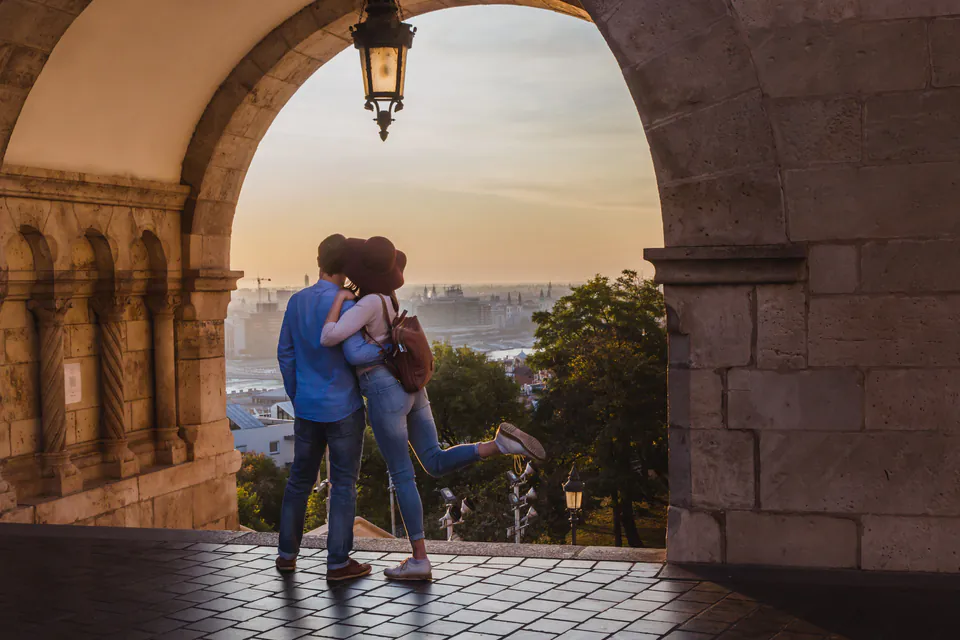 Love on the Danube: The Ultimate Romantic Getaway to Budapest — The Golden Hour: Castle Hill & The Bastion