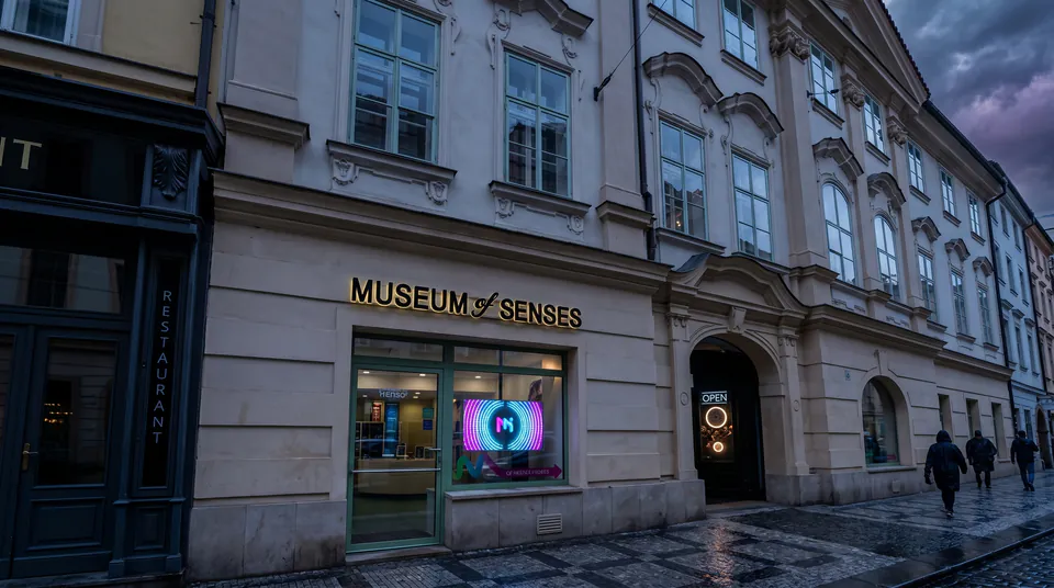 Muzeum smyslů (Museum of Senses) — historic view