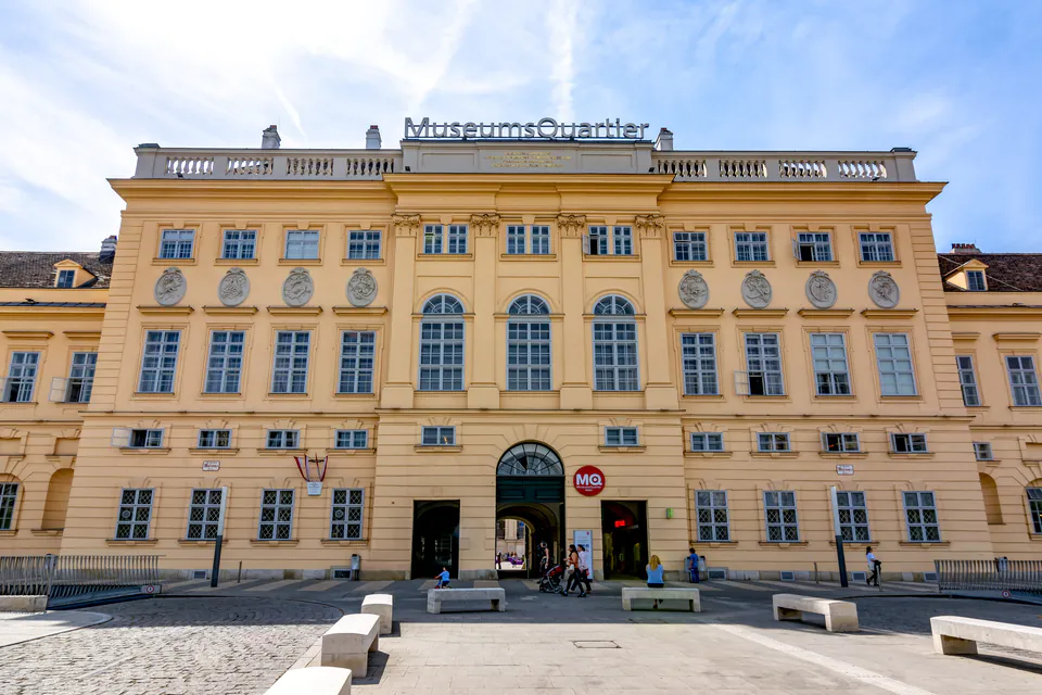 MuseumsQuartier de Viena — La arquitectura