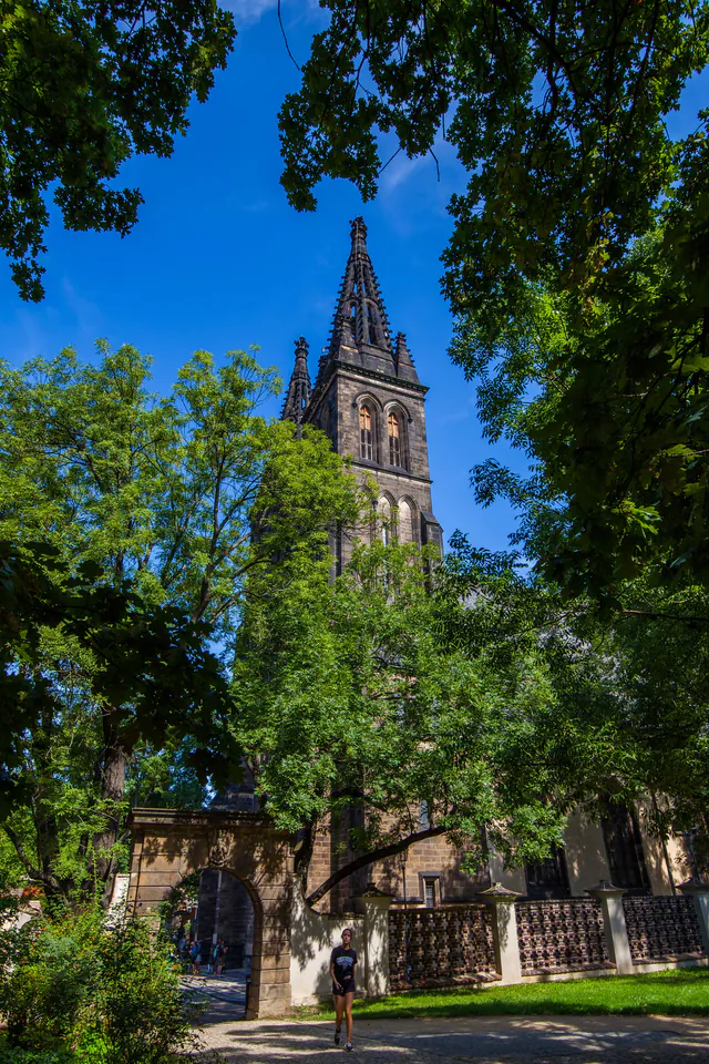 Vyšehrad Park — The National Pantheon: Slavín and the Vyšehrad Cemetery