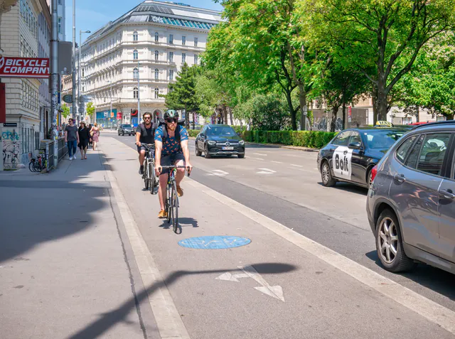 Visite de Vienne à vélo — L'itinéraire et les arrêts