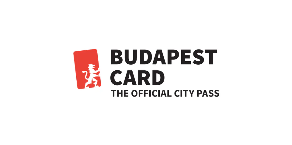 Official Budapest Card logo featuring red icon and black text on white background