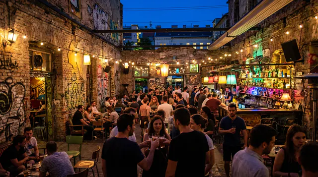 Budapest After Dark: A Local’s Guide to Ruin Bars, Rooftops, and Late-Night Culture — Ruin Bars: Organized Chaos