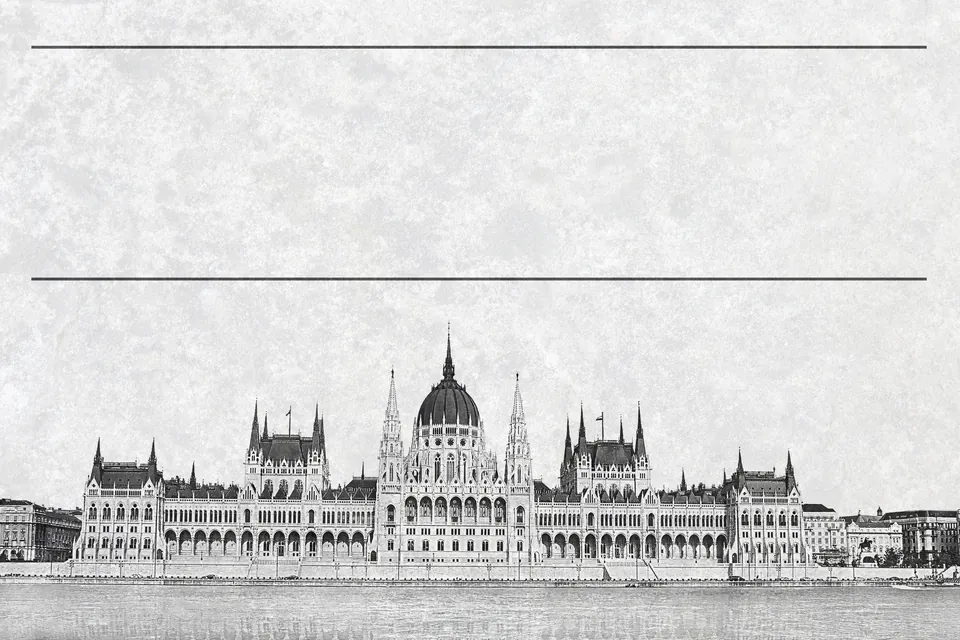 Hungarian Parliament Building — historic view