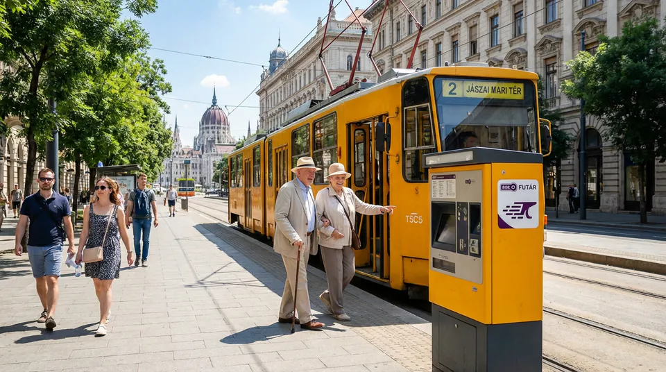 The Golden Age of Travel: A Senior's Guide to Budapest — The Golden Ticket: Public Transport & Accessibility