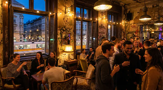 Budapest Original Ruin Pub Crawl Including 5 Shots — The Party Atmosphere