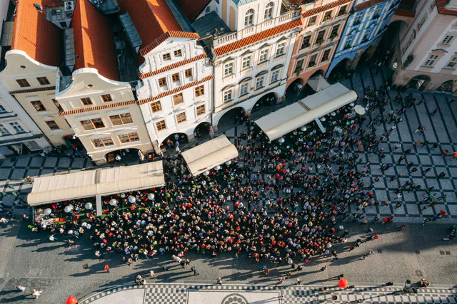 Clock Tower Bar Crawl ending at Prague's BIGGEST rooftop CLUB — The Psychology of Engineered Social Facilitation