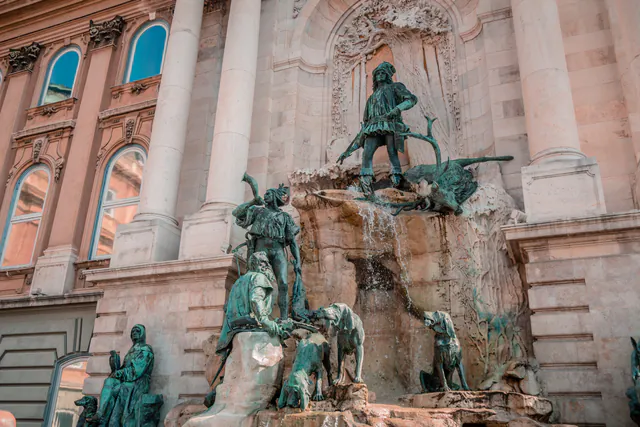 Fountain of King Matthias — The Surrounding Area