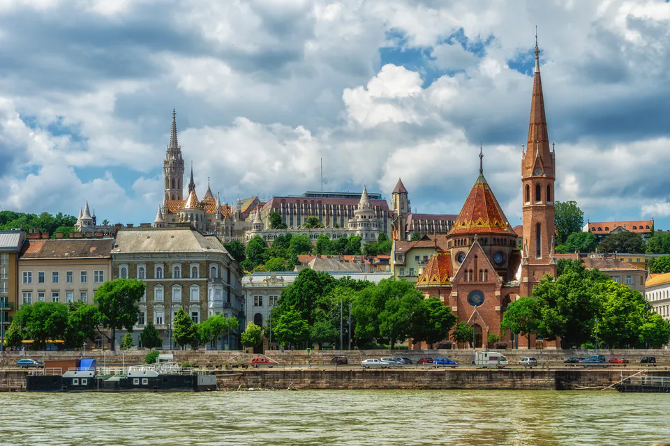 Family accommodation in Budapest with view of the Danube