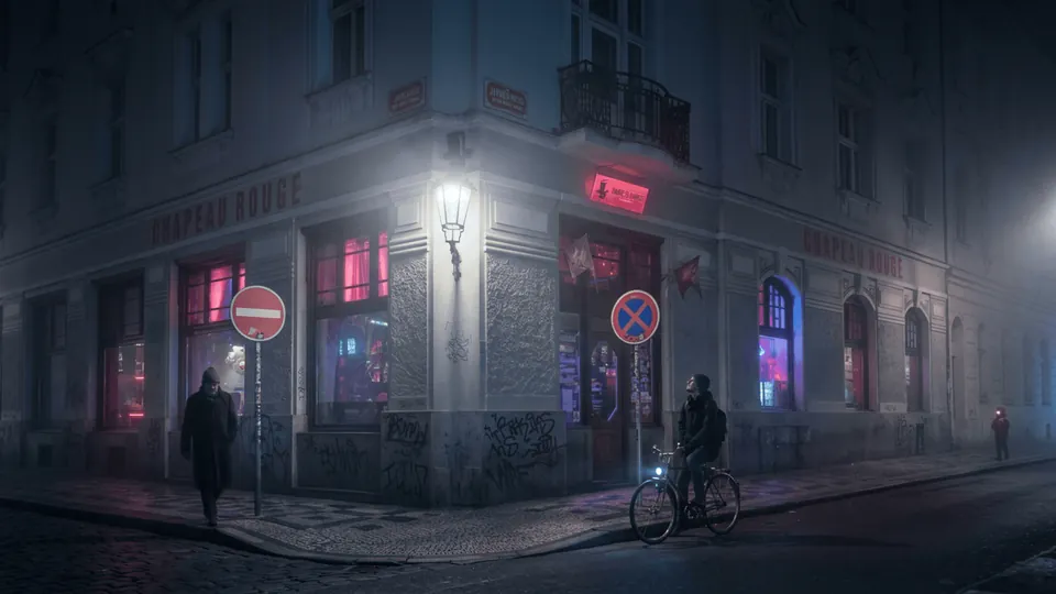 Chapeau Rouge — historic view