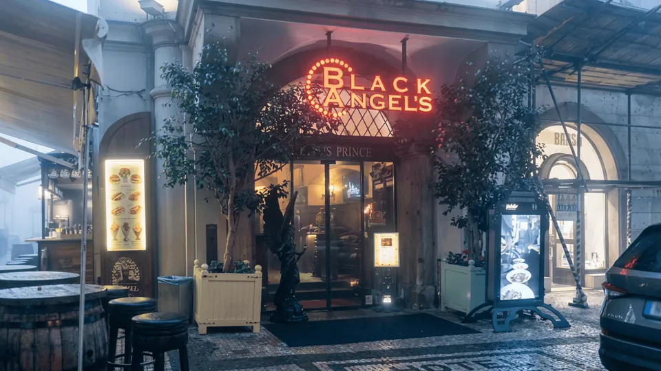 Black Angel's Bar — The Hidden Cellar Speakeasy