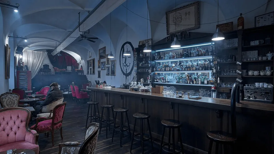 AnonymouS Bar — historic view
