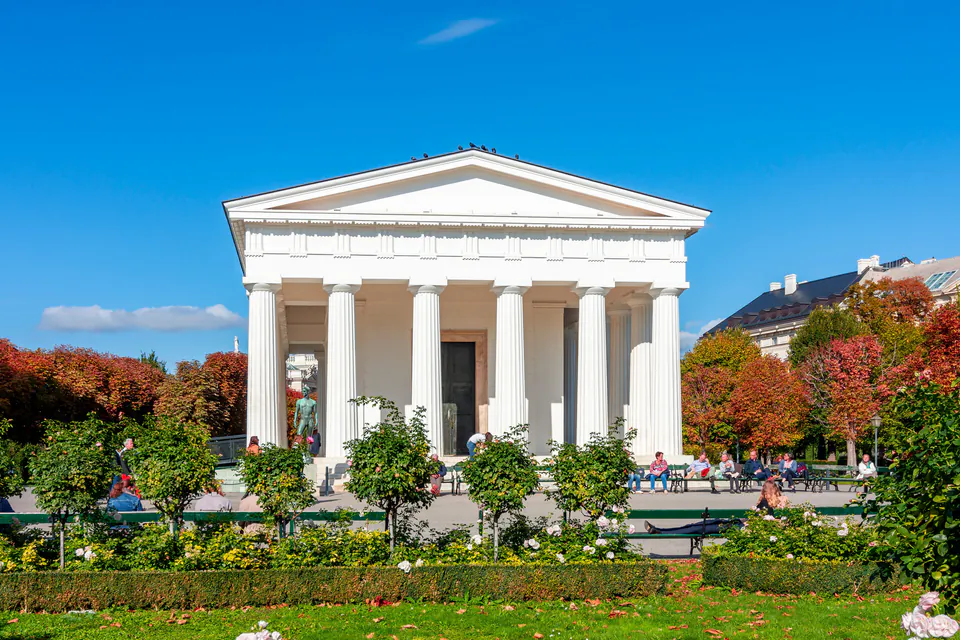 Volksgarten — historic view