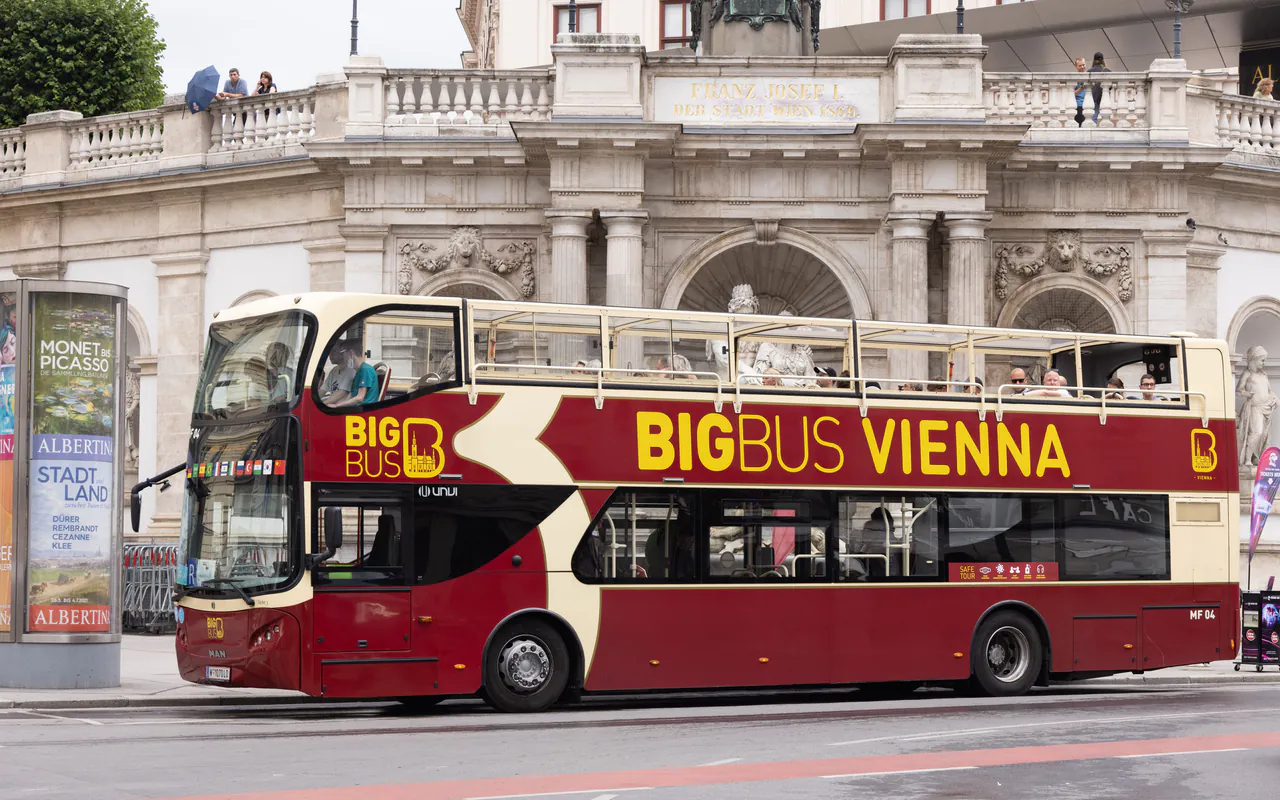 Circuit touristique Big Bus Vienne à arrêts multiples