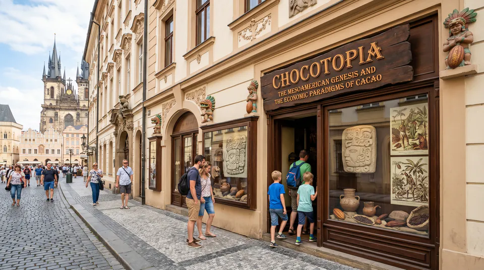 Chocotopia | Čokoládové zážitkové centrum — The Mesoamerican Genesis and the Economic Paradigms of Cacao