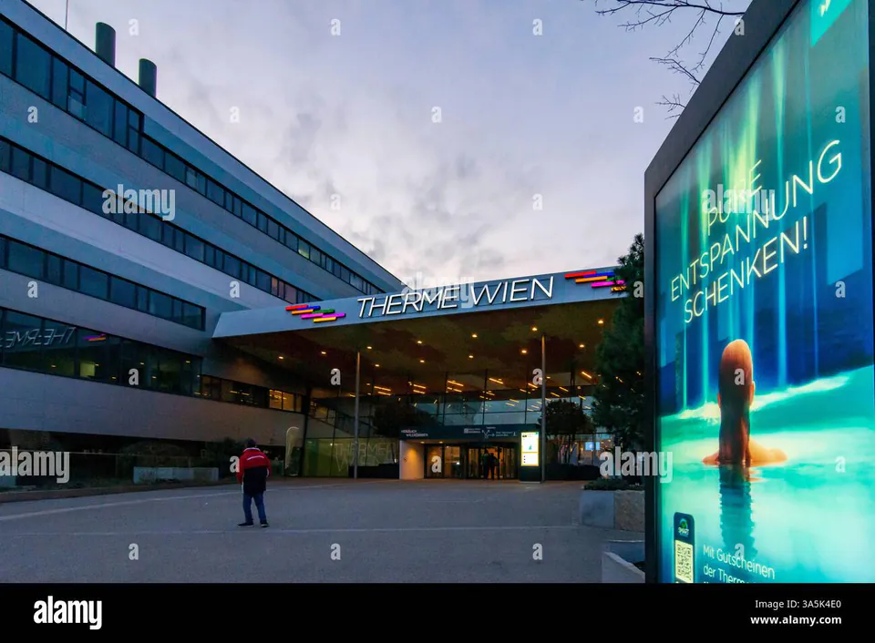 Termas de Viena — historic view