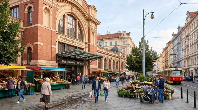 Vinohrady — Shopping & Markets