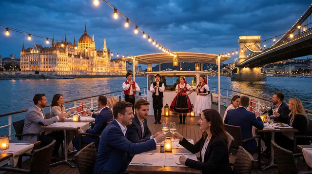 Budapest Danube Cruise with Dinner, Live Folk Music & Dance gallery 2