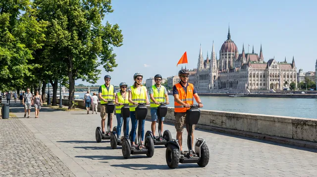 Budapest Highlights Live Guided Segway Tour — The Riding Experience