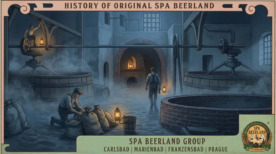 První pivni lázně Spa Beerland® — historic view
