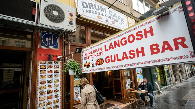 Drum Cafe Langosh & Gulash Bar