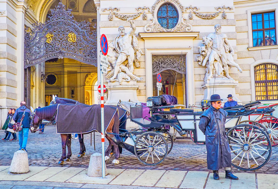 Graben und Kohlmarkt — historic view
