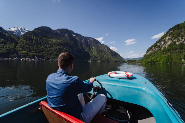 Excursion guidée d'une journée à Hallstatt avec option balade en bateau — Le trajet et les étapes