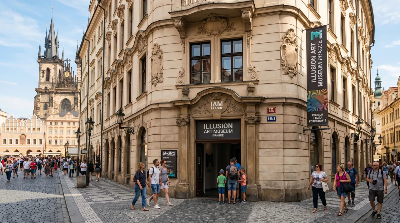 IAM Illusion Art Museum Prague Fast Pass Ticket