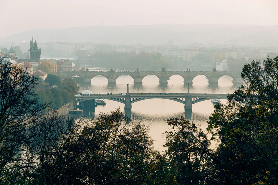 Prague Riverside Parties — historic view