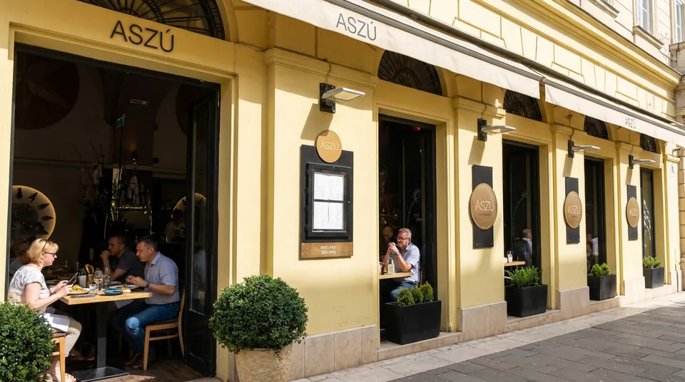 Aszú Étterem — The Setting & Occasion