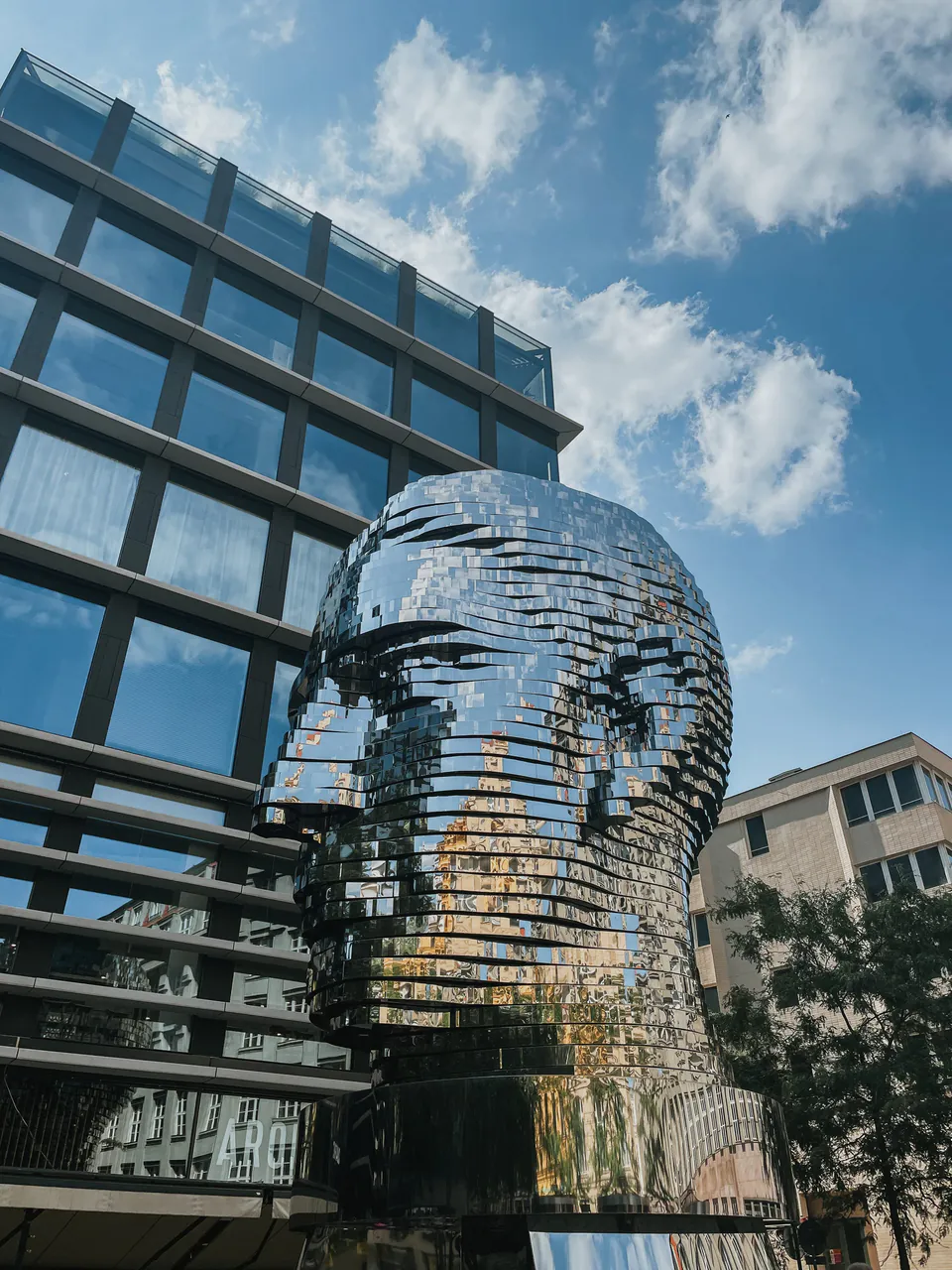 Head of Franz Kafka — The Architecture