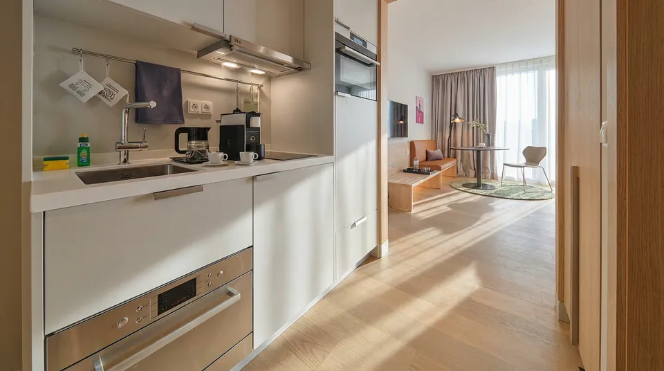 Adina Apartment Hotel Budapest — Kitchen & Self-Catering